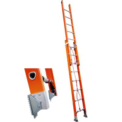 China Insulation Ladders 2*10 Step Telescopic Fiberglass Ladder for sale