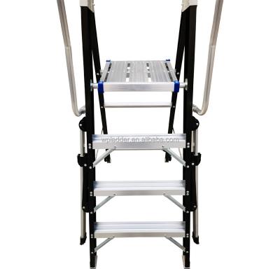 China Folding Ladders Grade 1 Fiberglass 3 FRP Ladder 4 5 6 7 Step Ladder for sale