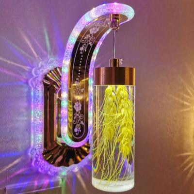 China Real Wall Lamp Acrylic Heart Factory Modern Bedside Led Wall Light For Home Decor Living Room Fixtures for sale