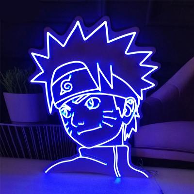 China Shine Resistant Customs Lead Flex Neon Sign Decor Light Anime Zero Two Art Bar Pub Club Wall Visual Hanging Flexible Lighting for sale