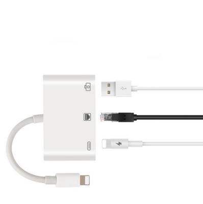 China LAPTOP New Product Tpye C Powers Lightning Into Usb Adapter Supports Hd MI 4k Information And Network Transmission for sale