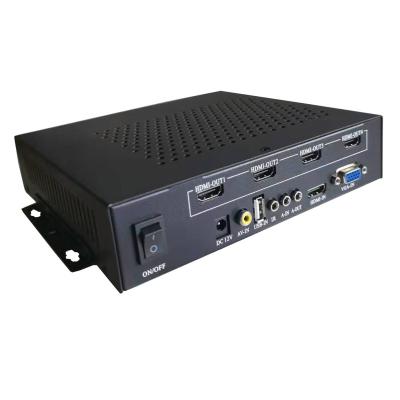 China Full HD Video Wall Controller 2x2/2x1/3x1/4x1/1x2/1x3/1x4 Ag384 for sale