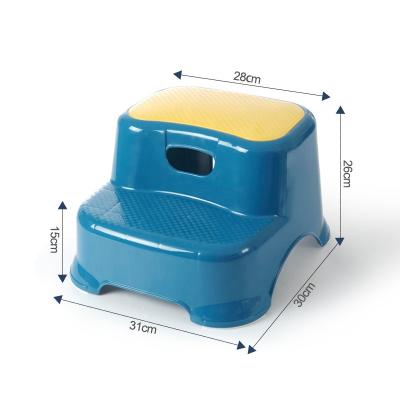 China Double Protection Baby Stool Multi Purpose Children Modern Baby Products Heavy Duty Children's Plastic Stool Skid Small Stool for sale