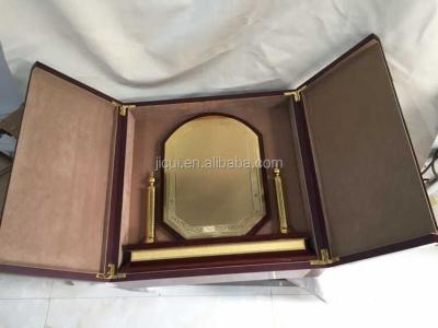 China Europe Hot Selling United Arab Emirates Celebrative National GOLDEN Wooden Shields for sale