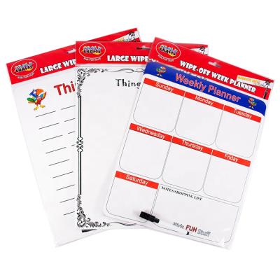 China School Teacher Large Magnetic Dry Erase Whiteboard Weekly Planner To Do List To Do Fridge Magnet Board for sale