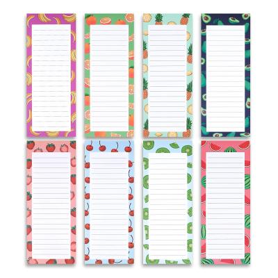 China Magnetic Self-adhesive Magnetic Notepad To Do List Magnetic Shopping List for sale