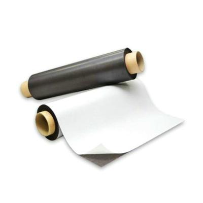 China Factory Supplier Isotropic Flexible Magnetic Roll Aluminum Rubber Magnet Sheet for sale