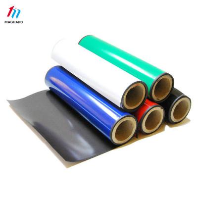 China Industrial Magnet Printing Rubber Magnetic Paper With PVC Sheet Glossy Or Matte Magnet Rolls Or for sale