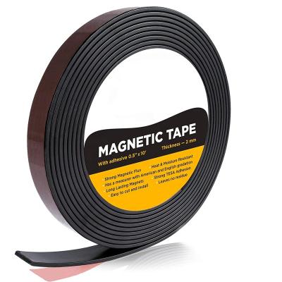 China Industrial Magnet Magnetic Tape Flexible Magnetic Tape with Strong Self Adhesive for sale