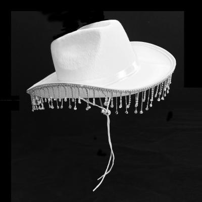 China Hot Custom Adult Women 100% Paper Glitter Character Plain EVA Cowboy Hat Wholesale Western Bulk Sale Picture Amazon Hard Hat Cowbo Hats for sale