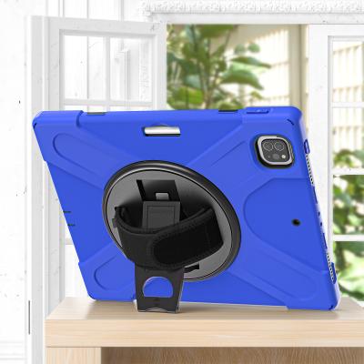 China Blue Shockproof Protective Tablet Case Perfect For iPad Pro Case 12.9 2021 Fashionable for sale