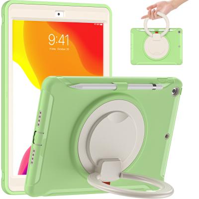 China 2019/2020 Newest iPad 10.2 Inch 360 Degree Rotating Design Pad Table Case With Pen Holder for sale