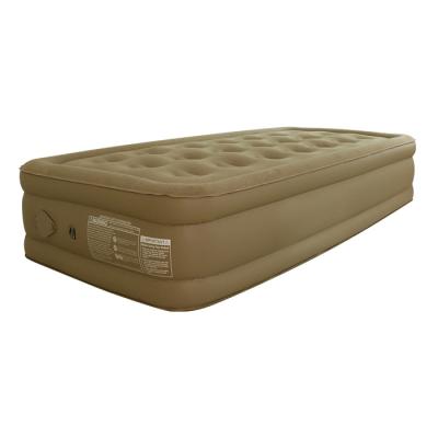 China Foldable Inflatable Mattress With Pump Camping Mattress Self Inflating Inflatable Air Mattress for sale