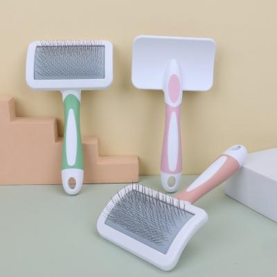 China GP031 Pet Supplies Dog Grooming Needle Comb Cat Opening Knot Brush Pet Viable Hair Removal Comb for sale