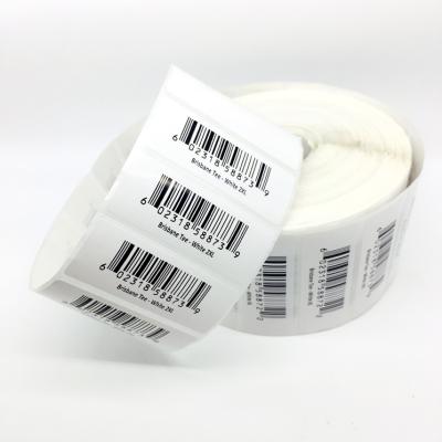 China Waterproof Cheap Custom Paper Printer Paper, Thermal Barcode Barcode Label Sticker Label for sale