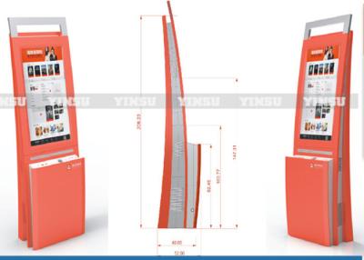 China Restaurant Video Teller Machine / Digital Signage Displays 42 Inch Touch Screen for sale