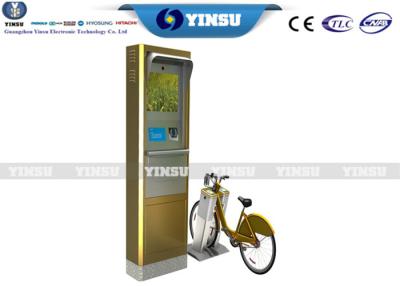 China Electronic Lock Bike Docking Station Outdoor Paint For Public Transportation for sale