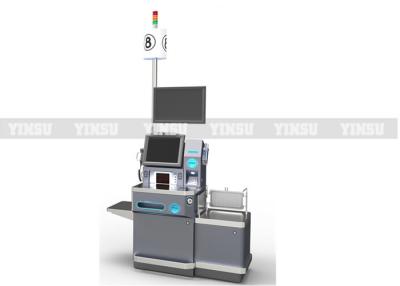 China Supermarkt-Selbstkassen-Kiosk-Maschinen-Thermal-Drucker und Kartenleser zu verkaufen