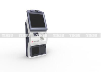 China Automated Stainless Steel Photo Printer Kiosk / Self Payment Machine With Pin Pad for sale