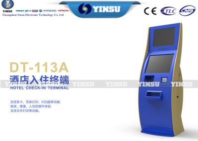 China High Efficiency Touch Screen Kiosk Convenience Human Operation Print for sale