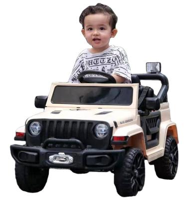 China Ride on Toy Children's Electric Car Toy Dual Electric Dual Drive Swing Function Baby Four-Wheel Racing Toys for sale