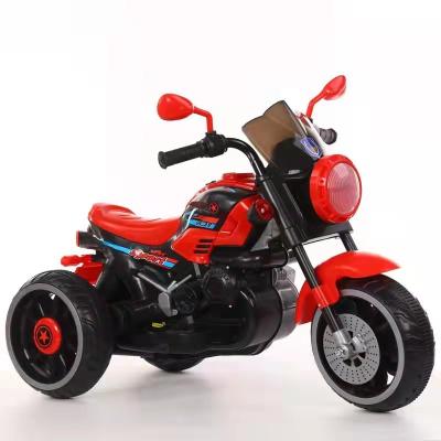 China Early Learning English Music Stories Multiple Rides Children's Electric Car Motorcycle 6v4.5 Battery 3 Wheel Boys And Girls Baby Small Size Electric Toys for sale