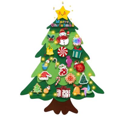 China Three-Dimensional Felt Tree Children's Felt Tree Children's DIY Christmas DIY Christmas Tree for sale