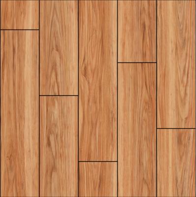 China Ceramic Skirting Tile Look Brown Finished Wood Flooring Wooden Porcelanato Tiles for sale