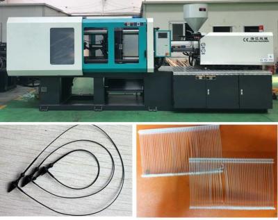 China Plastic Tap / Loop Pin Plastic Injection Molding Machine Energy Saving for sale