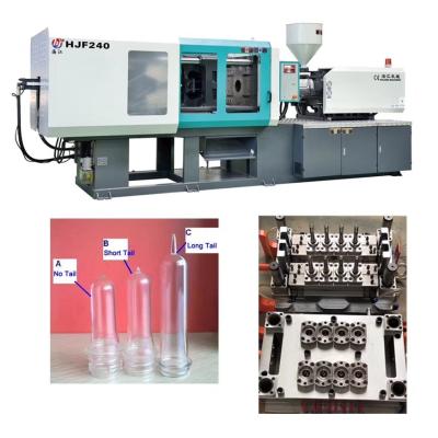 China 140Ton Plastic Pet Preform Injection Molding Machine With Servo mortor for sale