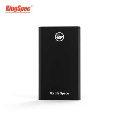 China Type-C USB3.1 120gb 128GB 240gb 256GB 480gb 512GB SSD KingSpec External Portable Hard Disk PSSD 128GB for sale