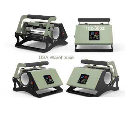 中国 Home Use USA Warehouse Manual Heat Press Mug Tumbler Machines Sublimation Printing 11oz 12oz 15oz 20oz 30oz 販売のため