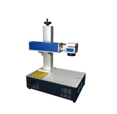 China Industrial Optical Fiber Laser Engraver For Leather for sale