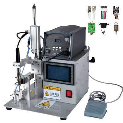 China Semi Auto Spot DIY Soldering Machine For Type C USB AC Led Lights Power Plug Switch for sale