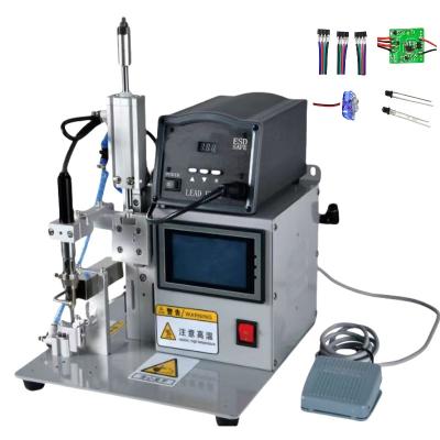 China USB Cable Making Semi Auto Soldering Machine Inner Stripping Soldering Connector for sale