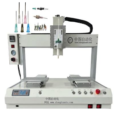 China Silicone Liquid Automatic Robotic Dispensing Machine 4 Axis for sale