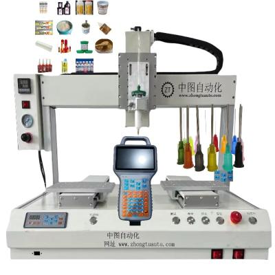 China Desktop High-efficiency Automatic Adhesive Dispensing Machine for Various Glue Type for sale