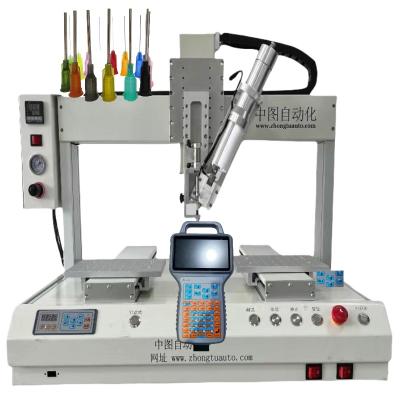 China Desktop Automatic Dispensing Machine Automatic Glue Dispenser Machine 110V/220V for sale