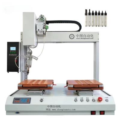 China Automatische soldeermachine met 4 assen voor PCB-bordsoldeerrobot Te koop