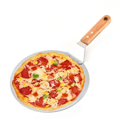 China Stocked Stainless Steel Pizza Peel with Round Folding Handle 10