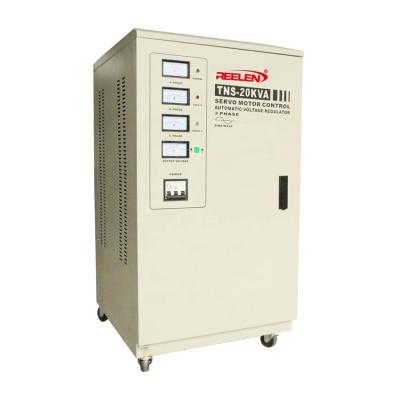 China SVC 20KVA AC voltage regulator svc 20kw AVR automatic voltage regulator TNS-20KVA for sale