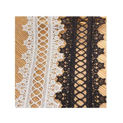 China Other New Design Lace Trimming Lace Trim Water Soluble White for sale