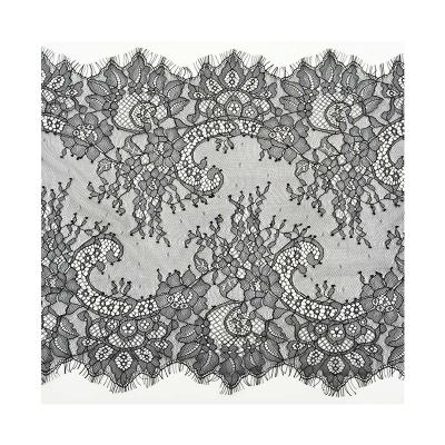 China Other New French Lace Design Trim Embroidered Border Lace for sale