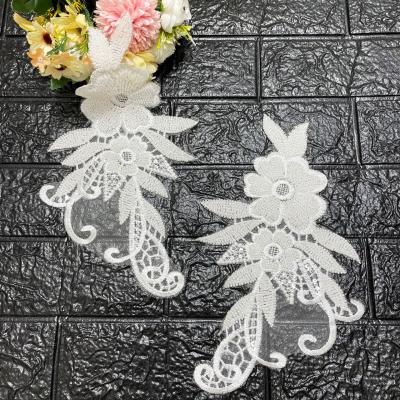 China Other High Quality Cheap Price Bridal Lace Applique Bridal Shoulder Collar for sale