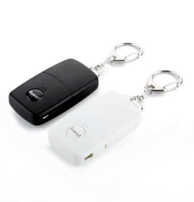 China Portable Mini Key Chain Portable Mini Keychain Key Shaped Micro USB Power Bank 1000mah for sale