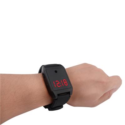 China Design able child self-defense new product charging watch personal alarm/Elderly wrist band electronic watch for sale