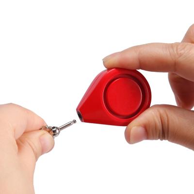 China Tamper Alarm Meinoe Decibel 130db Decibel Key Chain OEM Anti-Lost Portable Blister Card ABS CE ROHS CE ROHS for sale