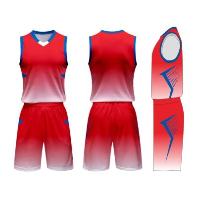 China Wholesale Antibacterial OEM Custom Design Basketball Uniforms Sports Jersey Basketball for sale