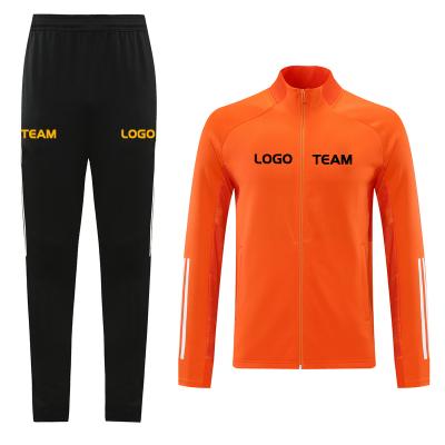 China 2021 Fashion Soft Men Customize Football Club Team Logo Gym Training Set Outdoor Sports Casual Sports Suit for sale