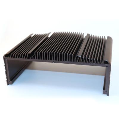 China led lighting radiator custom design 100w 140mm pin fin led aluminum extrusion radiator for sale